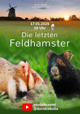 Poster Filmpremiere Die letzten Feldhamster